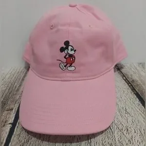 NWT Disney Mickey Mouse Embroidered Baseball Cap Blush Pink Disney | Accessories | Disney Mickey Mouse Embroidered  main image 3